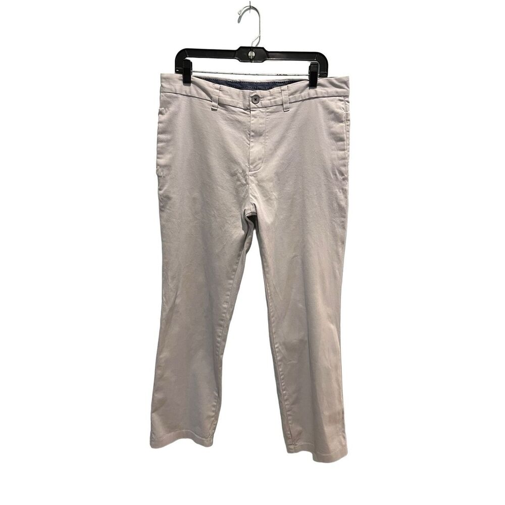 Ashworth light tan cotton khakis - 34x30